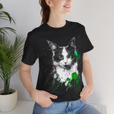 Cat Unisex Jersey Short Sleeve Tee