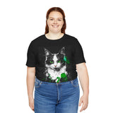 Cat Unisex Jersey Short Sleeve Tee