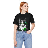 Cat Unisex Jersey Short Sleeve Tee